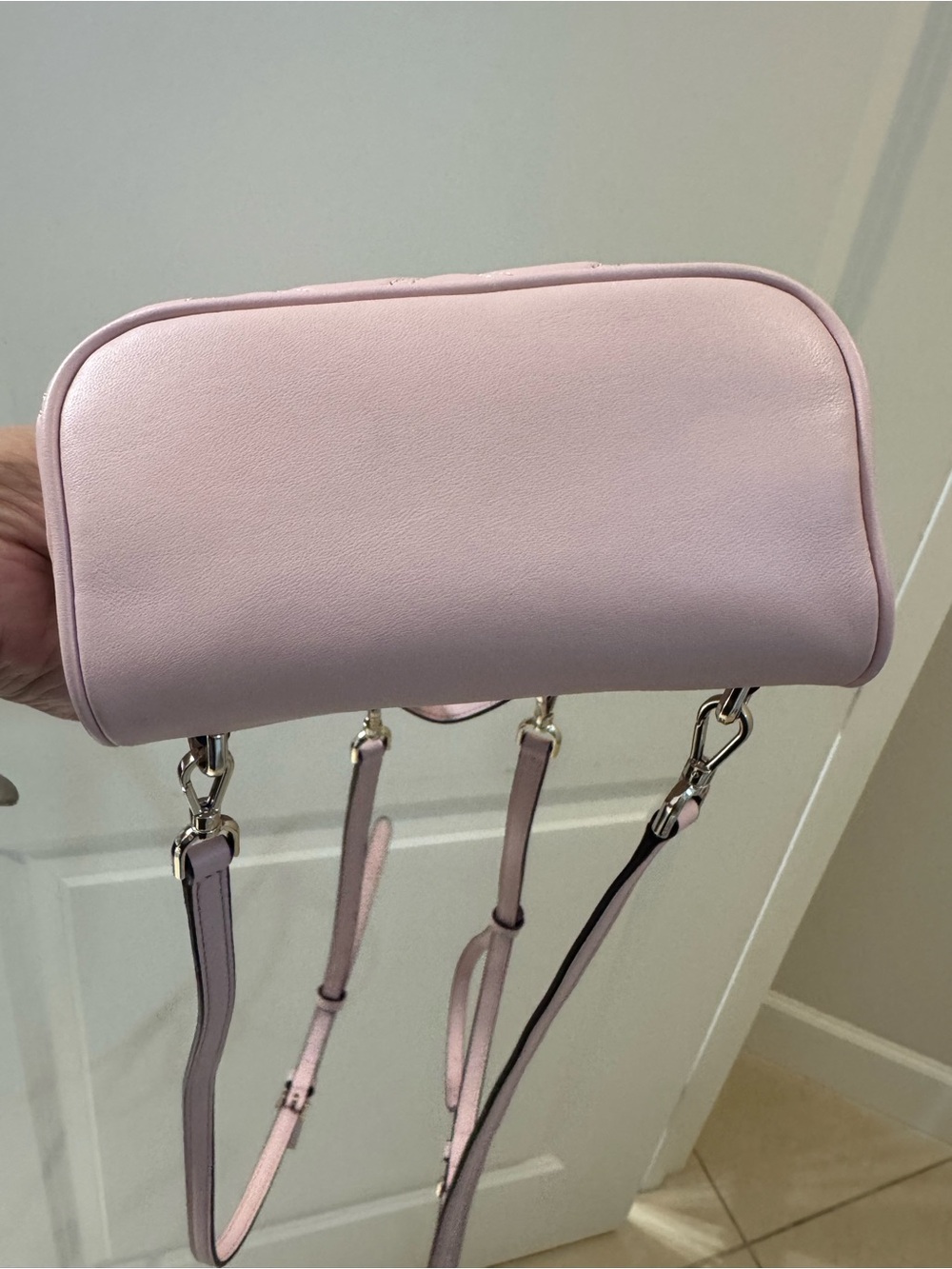 Kate Spade Quilted Blush Pink Mini Backpack - Picture 5 of 6